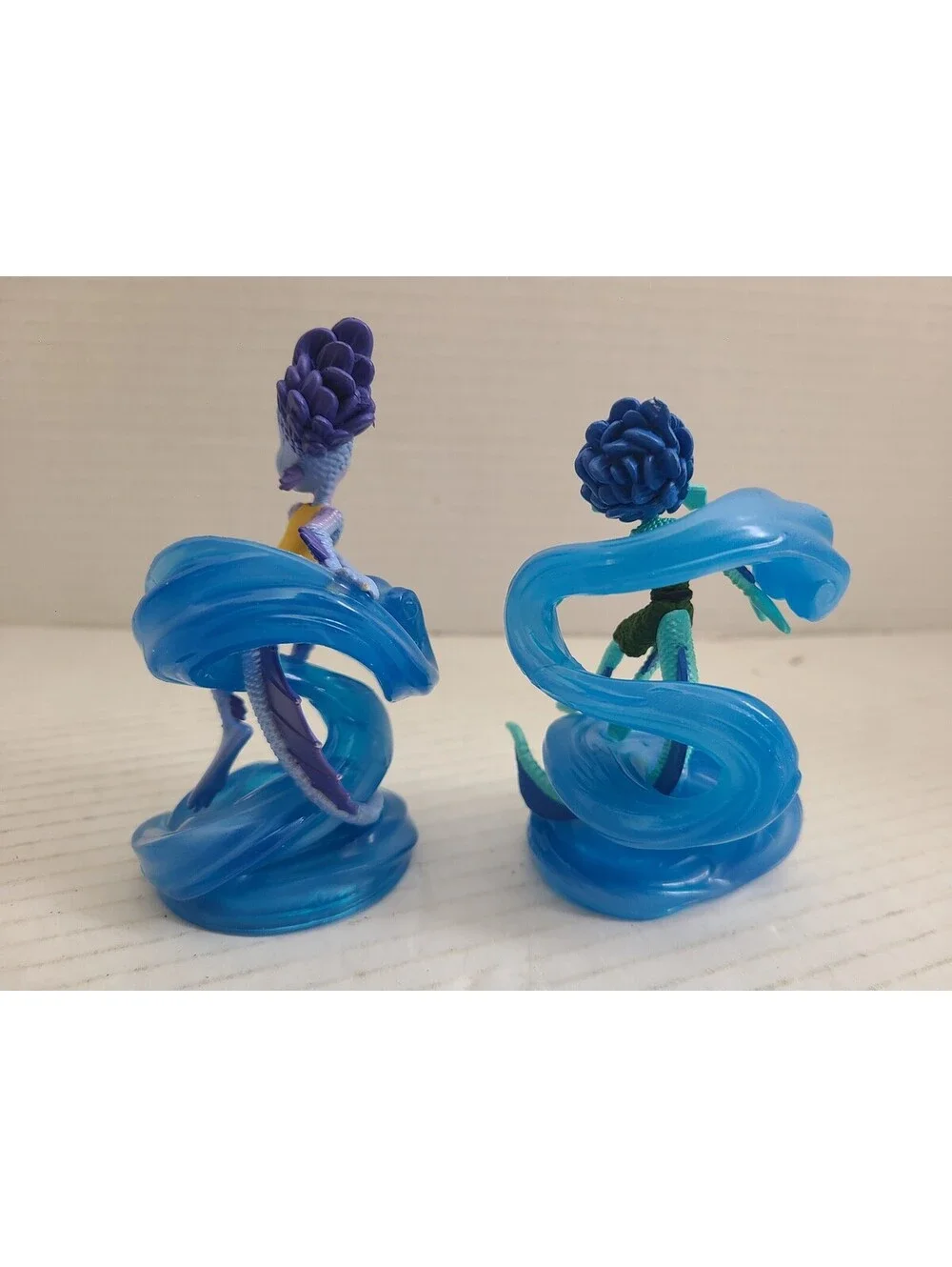 Lot of 2 Disney Pixar Luca and Alberto PVC Figurines